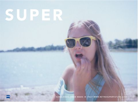 retrosuperfuture adv | Super sunglasses, Clothes design 