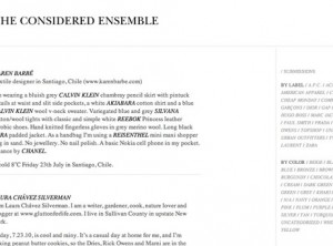 The Considered Ensemble