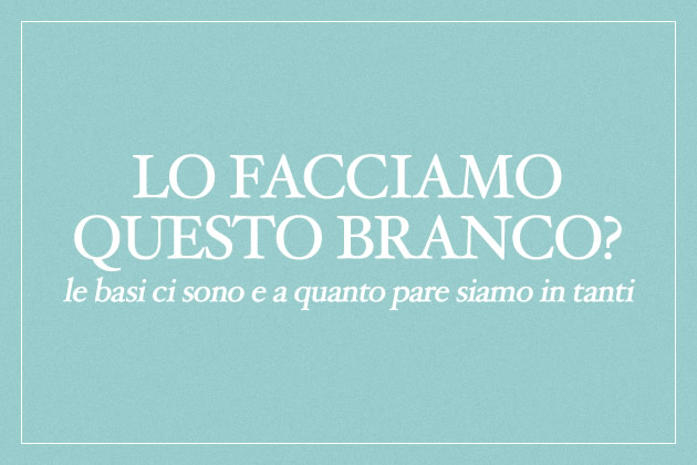 La strategia della sardina