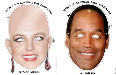 Halloween Maschere Forbes