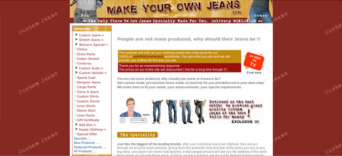 Make your own jeans