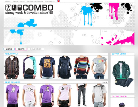 Combo apre uno store online