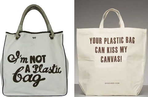 La guerra delle eco bags