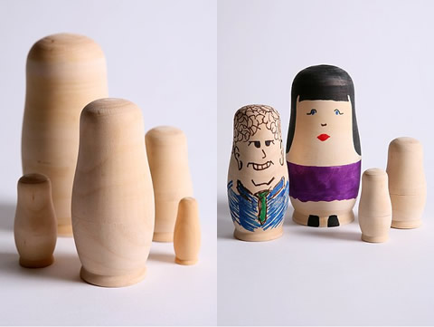 DIY Nesting Doll Set