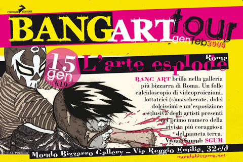 Bang Art Tour: l’arte esplode