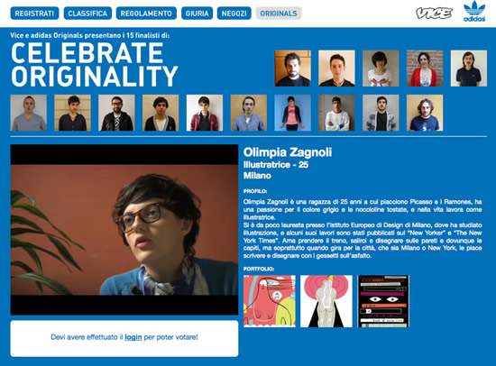 Celebrate Originality: i 15 finalisti
