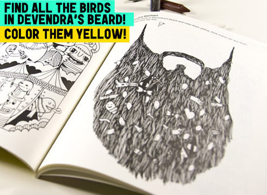 The Indie Rock Coloring Book