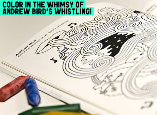The Indie Rock Coloring Book