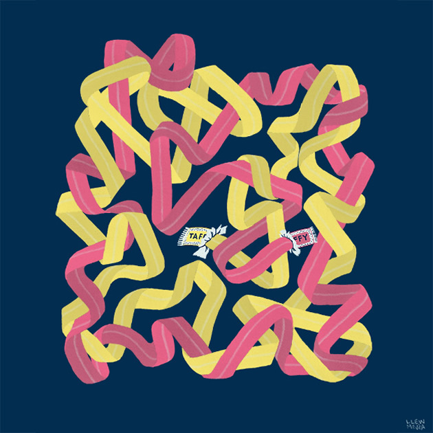 illustrazione di Llew Mejia