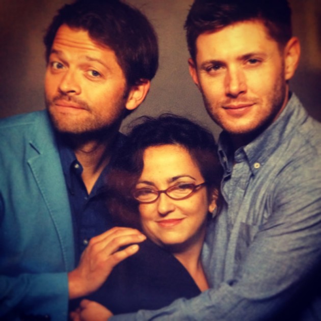 con Misha e Jensen