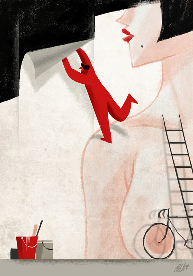 La solitudine del cartellonista (© Riccardo Guasco)