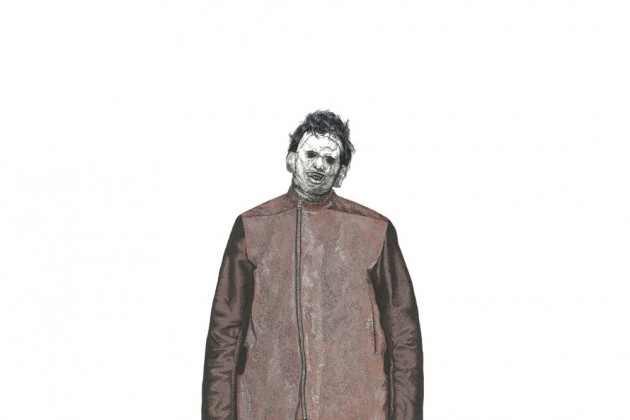 Leatherface wearing Rick Owens Fall 2014 Menswear Collection