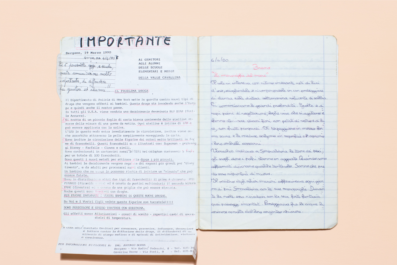 L'assurda circolare con cui si metteva in allerta dai famosi “francobolli drogati”, 1990.