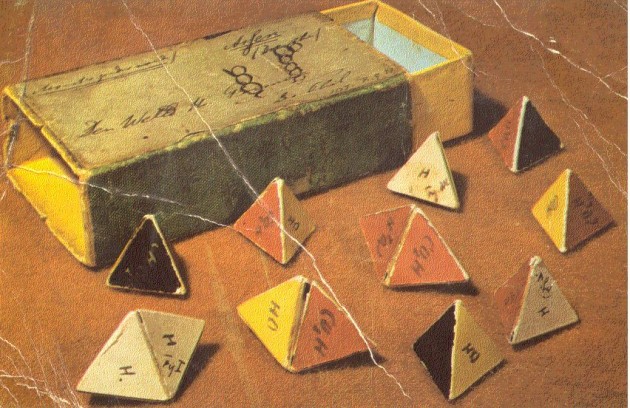 1875 – Van’t Hoff’s Molecular Paper Models