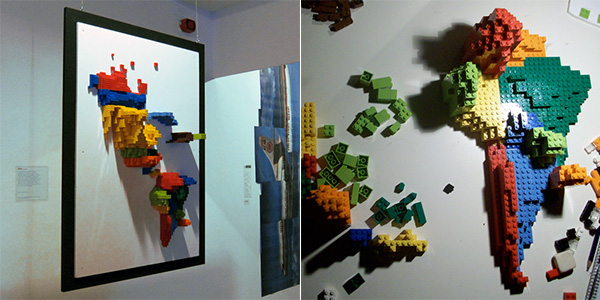 2011 – LEGO Cartogram: Prism Maps