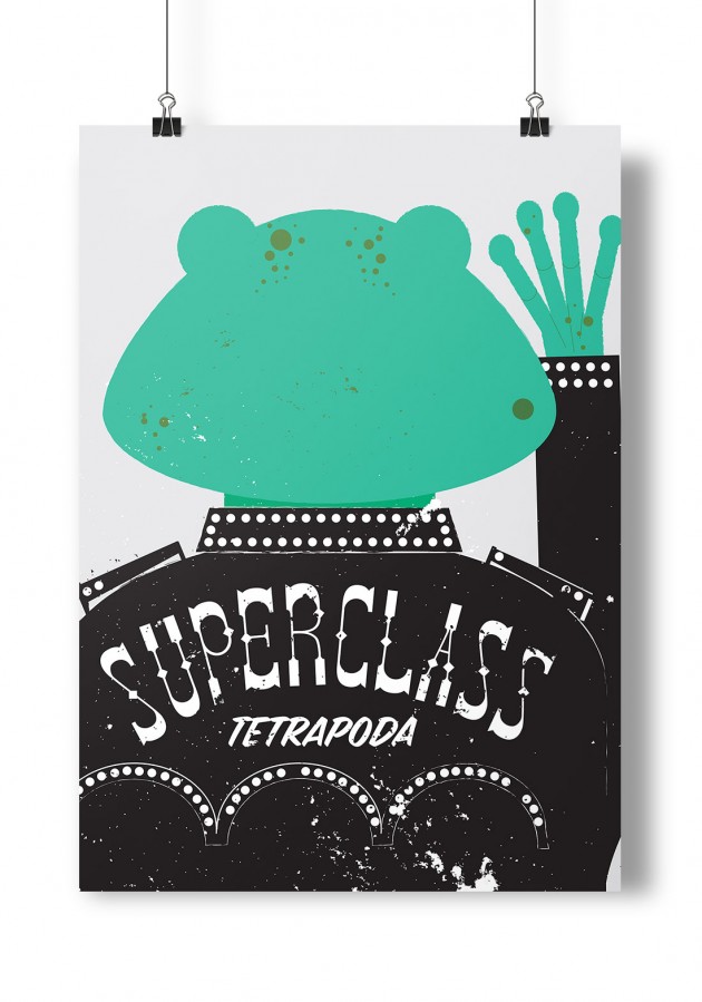 Poster Club, “Tetrapode”, Laura Service