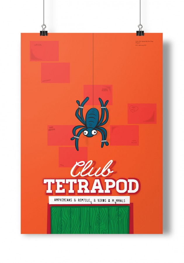 Poster Club, “Tetrapode”, Martin Boath