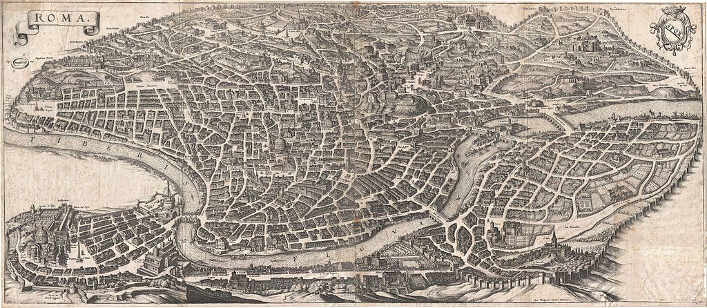 Matthaus Merian, “Roma”, (1642)