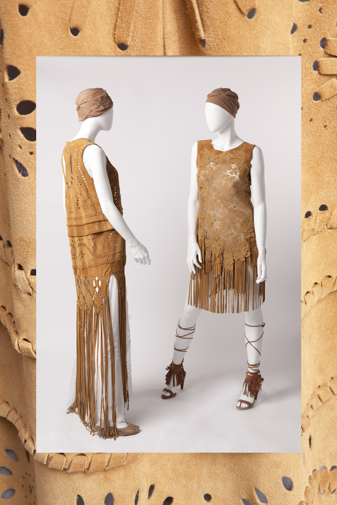 Alberta Ferretti Collezione Primavera/Estate 2015 Abito in pizzo macramè con applicazioni tridimensionali di fiori e frutta Courtesy Alberta Ferretti