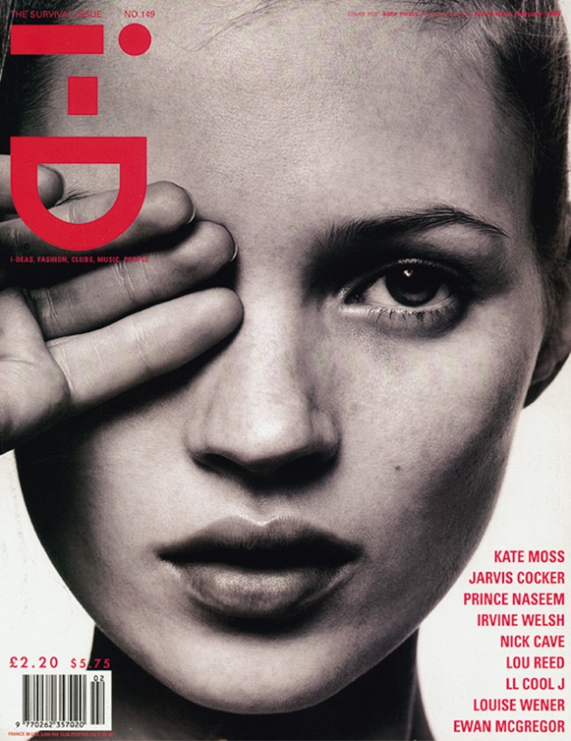 i-D #149, 1996 in copertina: Kate Moss fotografo: David Sims
