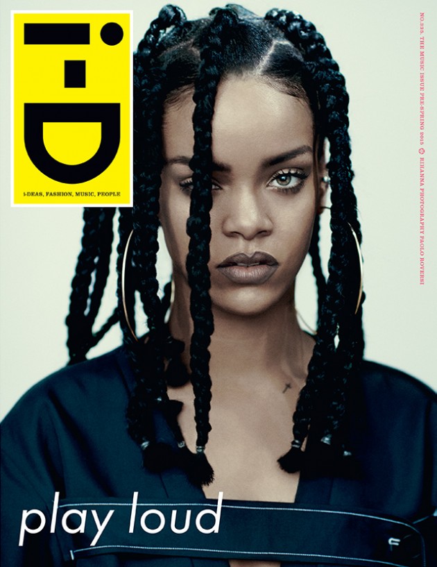 i-D #335, 2015 in copertina: Rihanna fotografo: Paolo Roversi