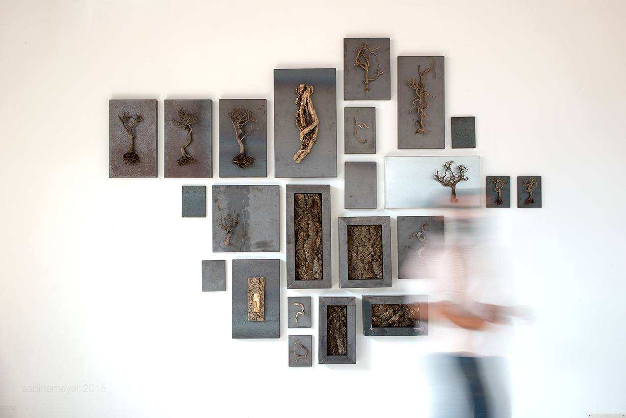 Cartografie dell' immaginario Massimo De Giovanni, “Forestetica - Paesaggio ricomposto”, 2015 (foto: Sabine Meyer)