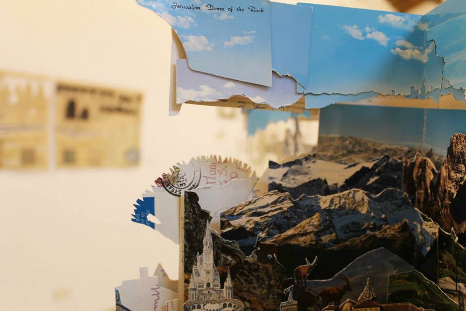 Archivio dei paesaggi immaginari – progetto collettivo di cartoline d’artista Paolo Bazzani (foto: Sabine Meyer)