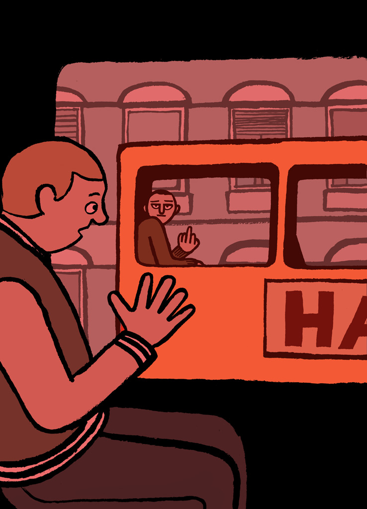 Jean Jullien, “Bus”