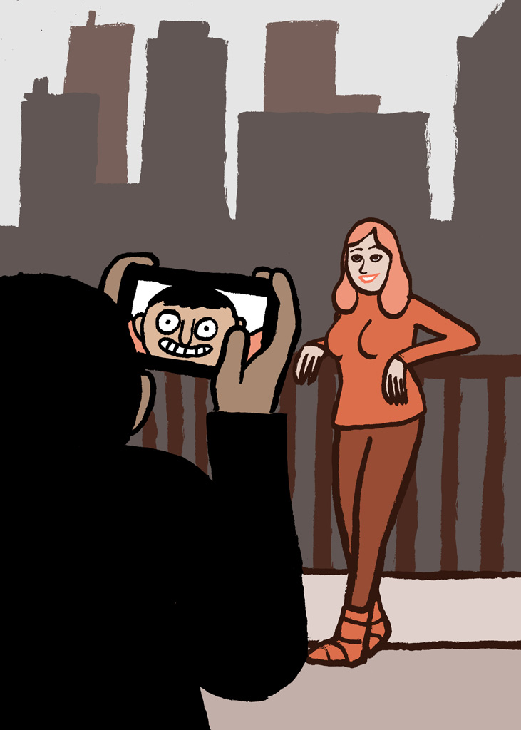 Jean Jullien, “Selfie”