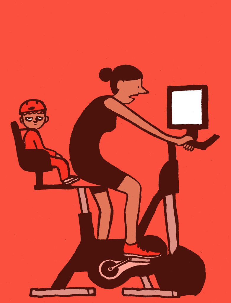 Jean Jullien, “Bike”