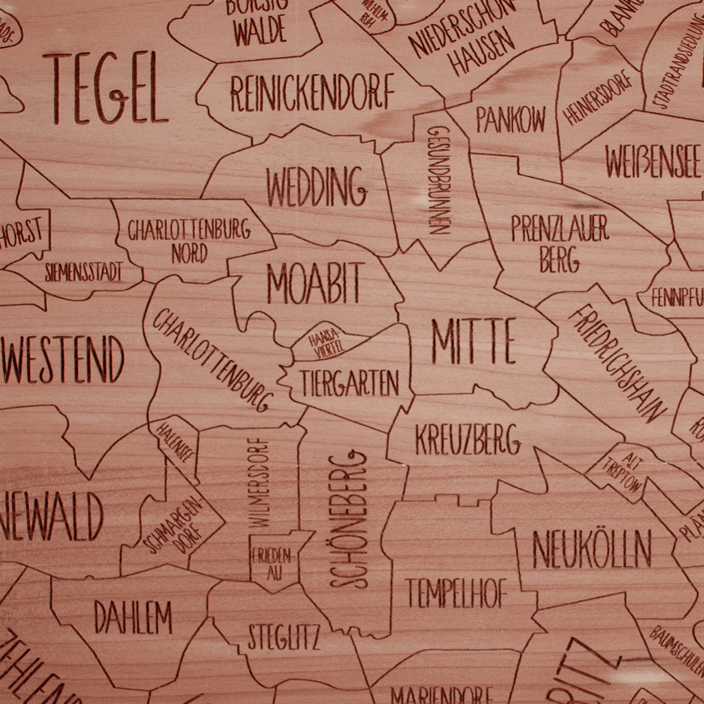 Neighborwood - mappa di Berlino
