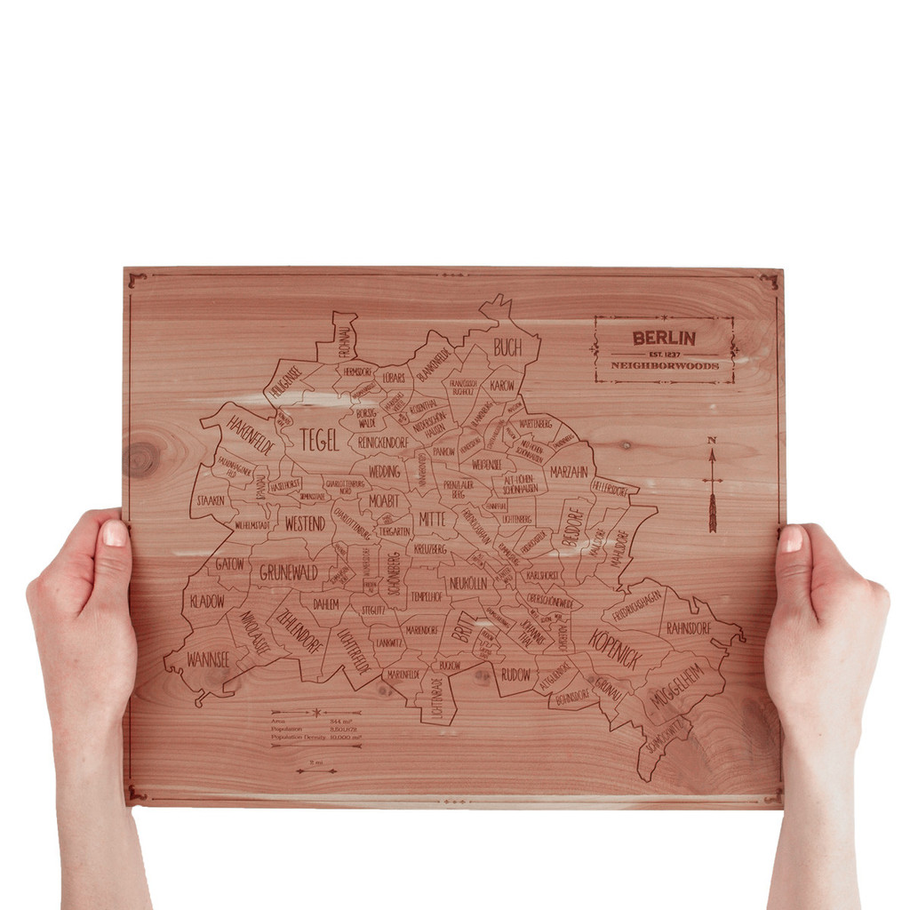 Neighborwood - mappa di Berlino