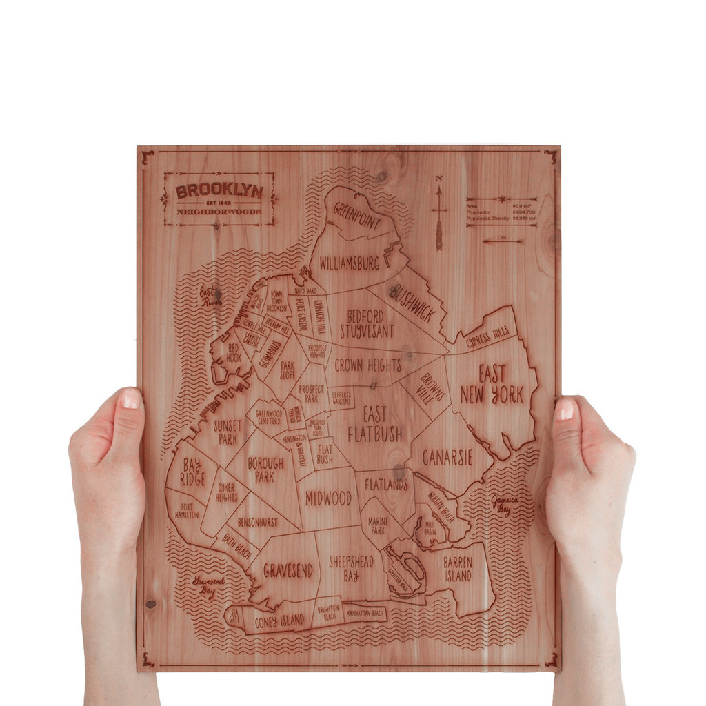 Neighborwood - mappa di Brooklyn