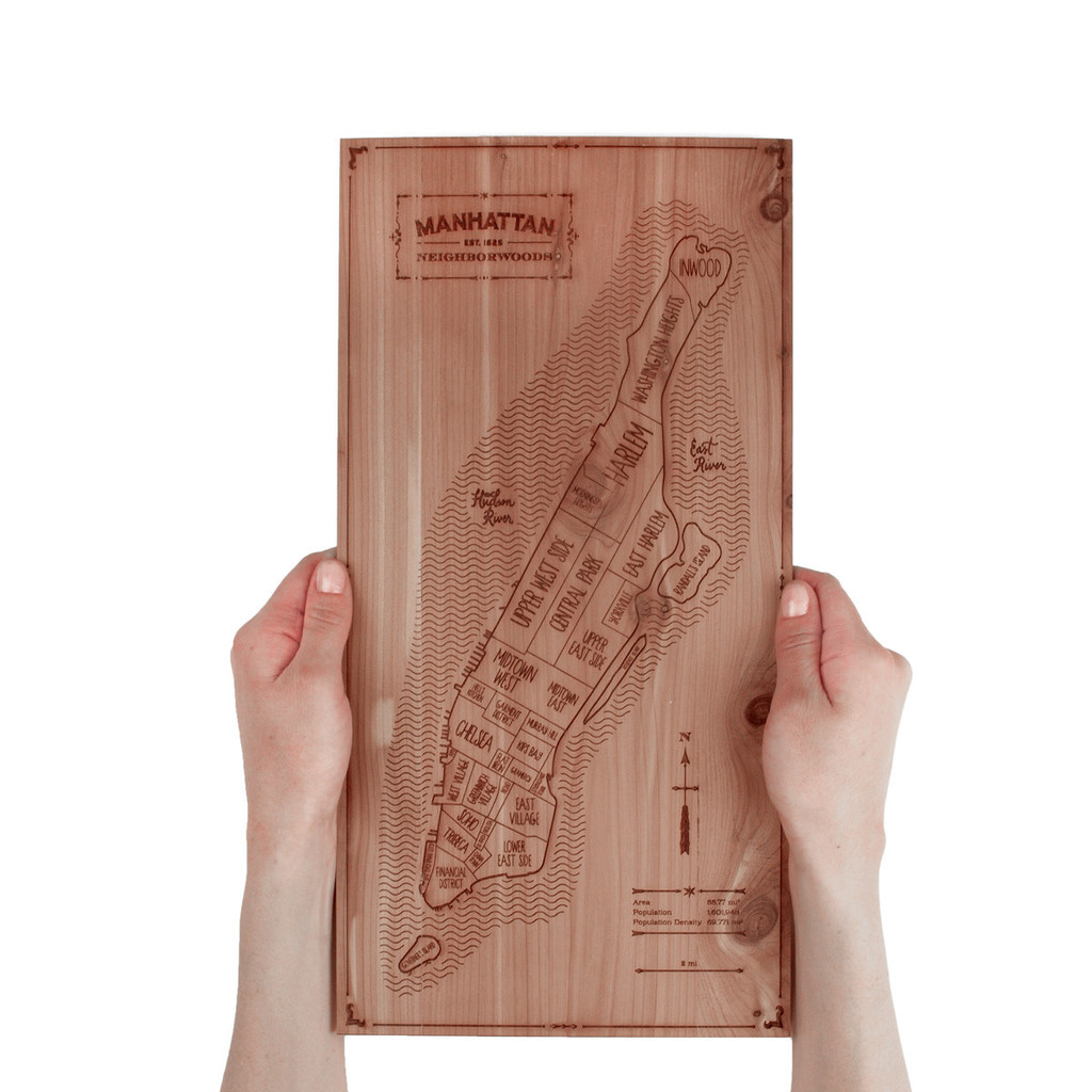Neighborwood - mappa di Manhattan