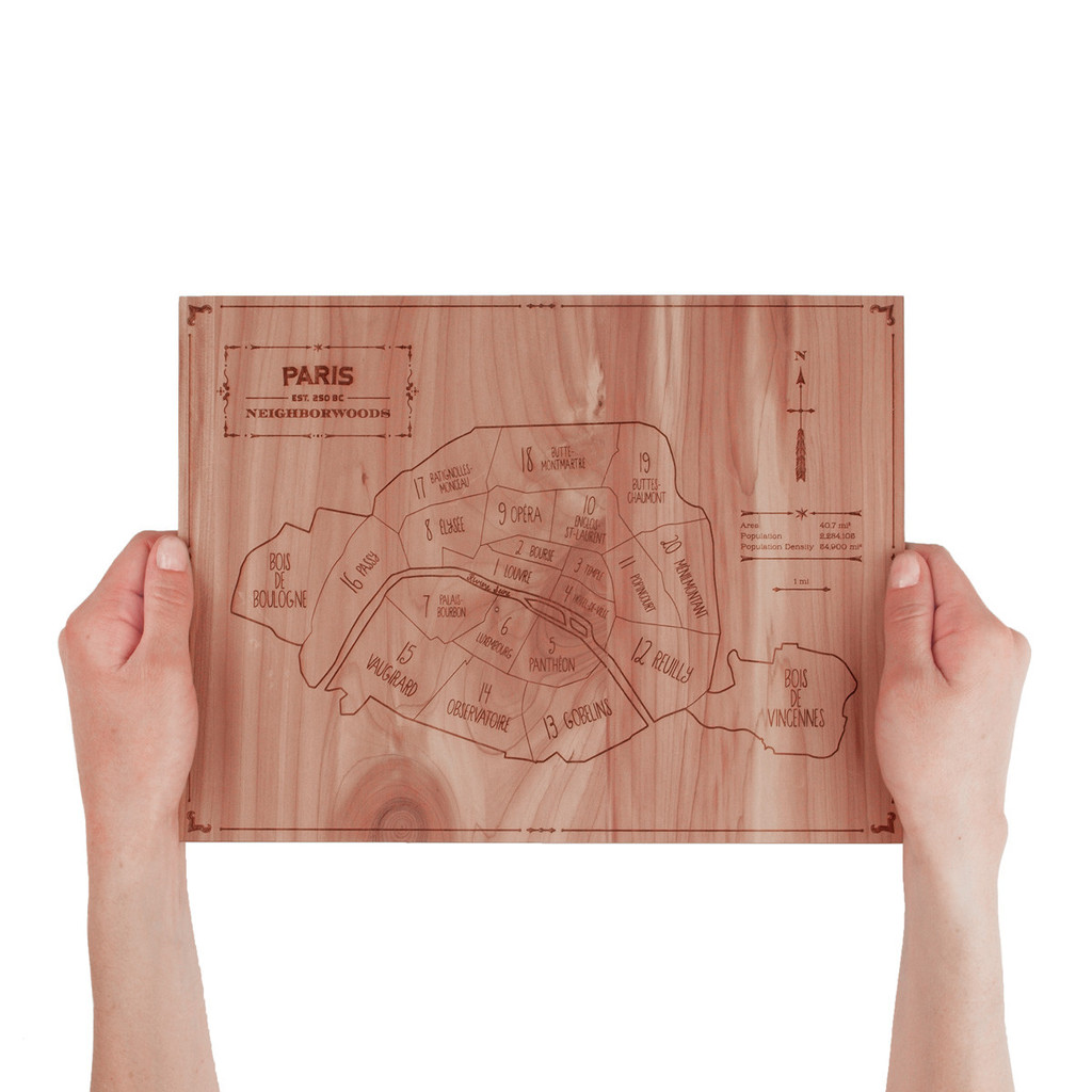Neighborwood - mappa di Parigi