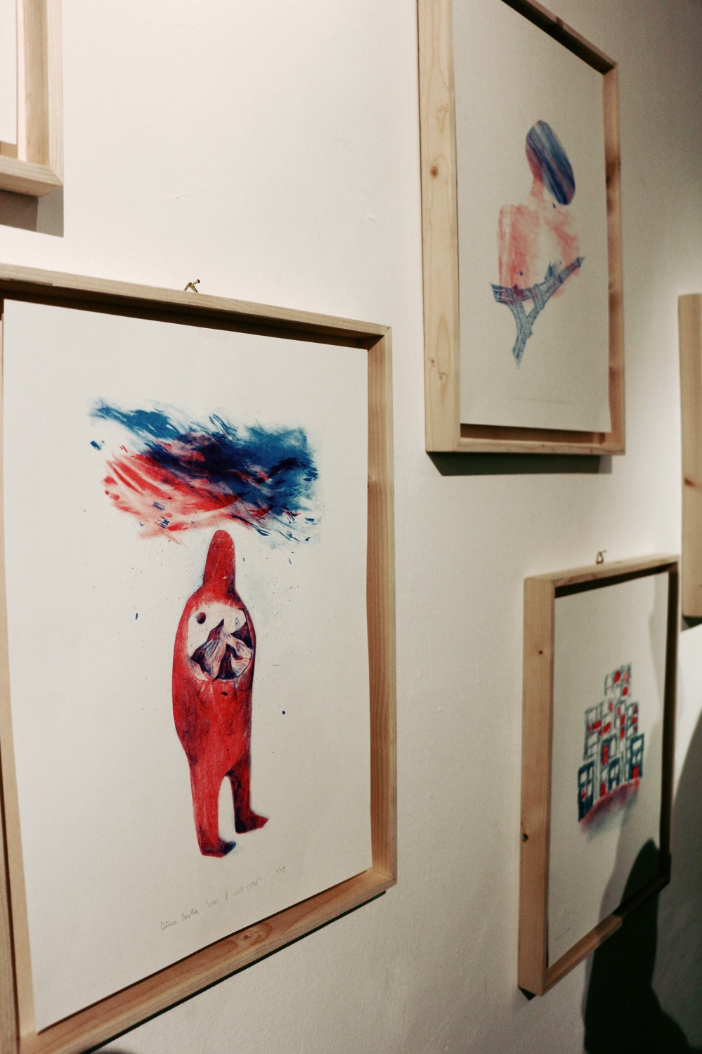 dalla mostra “Flanerì di carta”, a cura di Elisa Talentino e Inuit, in collaborazione con BBB15 (foto: Frizzifrizzi)