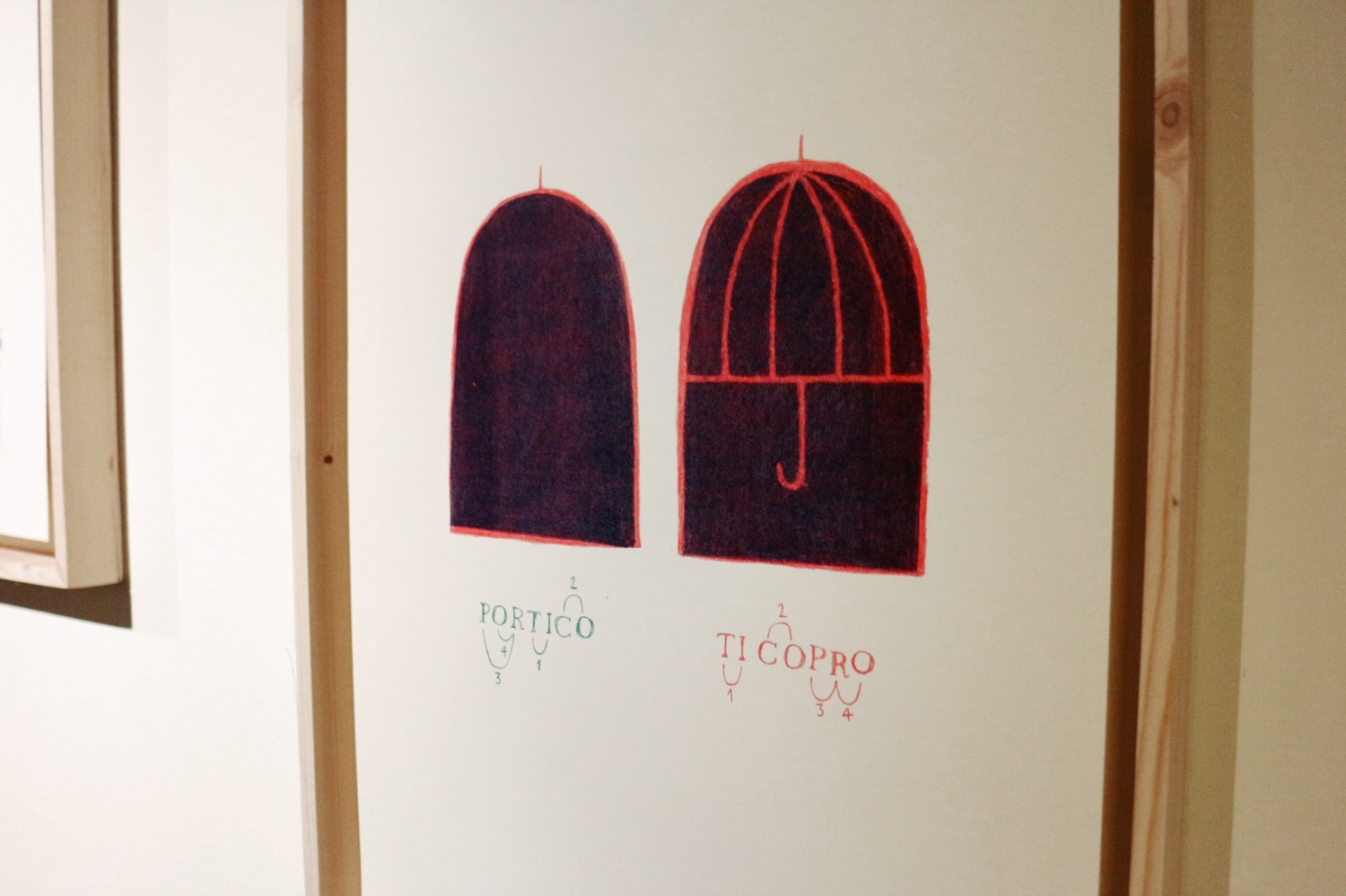 dalla mostra “Flanerì di carta”, a cura di Elisa Talentino e Inuit, in collaborazione con BBB15 (foto: Frizzifrizzi)