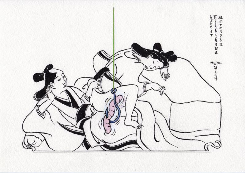 “Modern Shunga”, di Matthew Martin, Blue Rider Press 2015