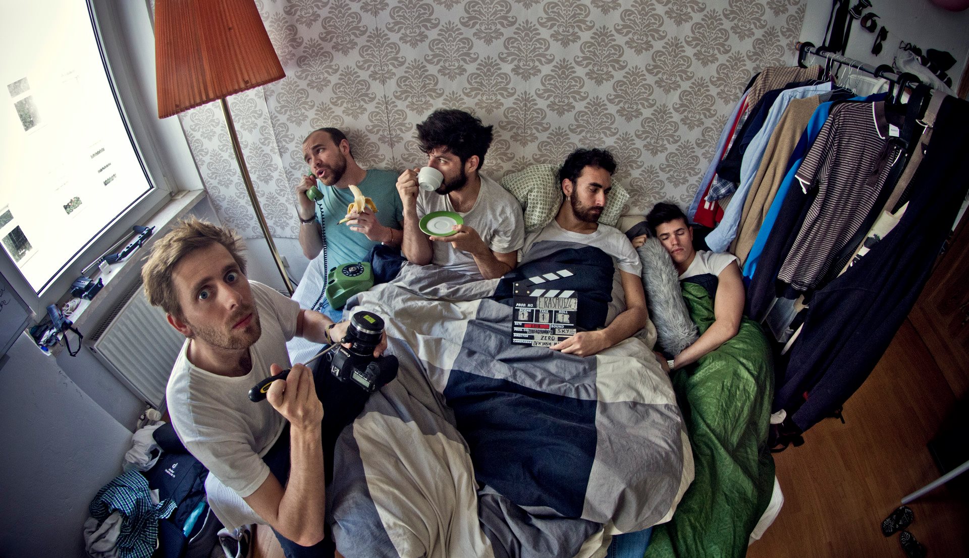 Primo giorno di shooting a Berlino