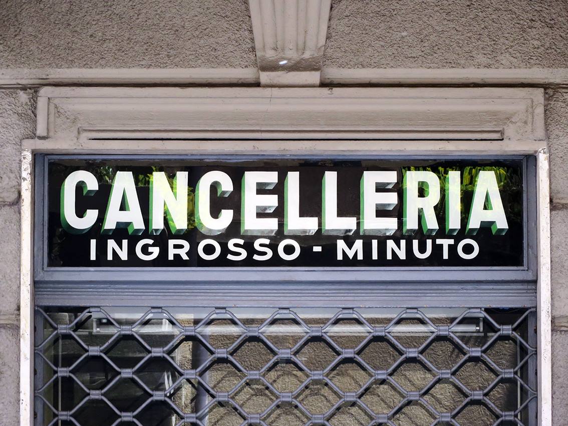 Torino, via Sant'Ottavio (fonte: Lettering da Torino)