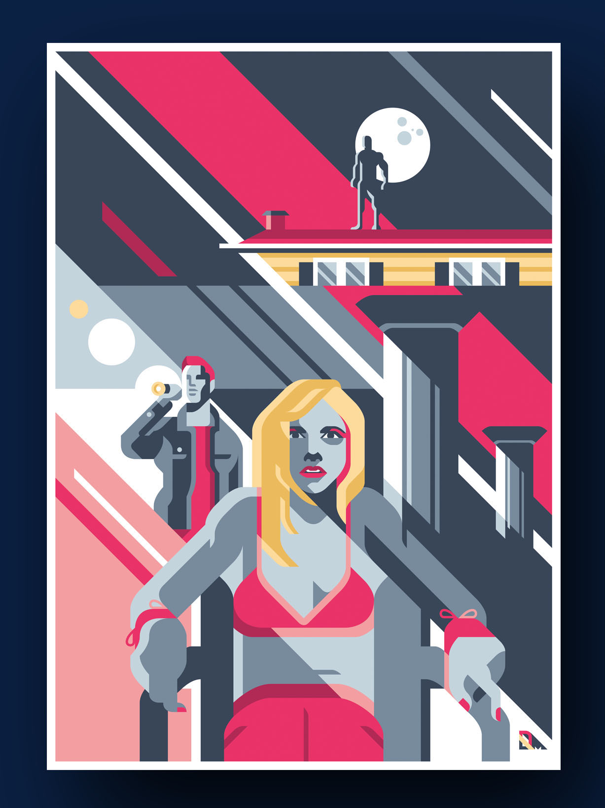 “It Follows”, illustrato da Davide Mazzuchin
