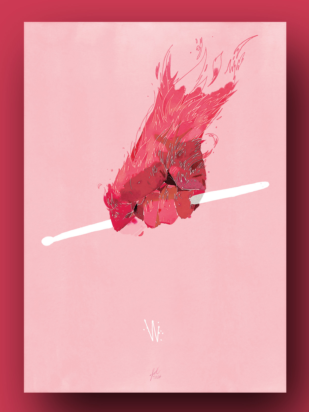 “Whiplash”, illustrato da Gianluca Folì