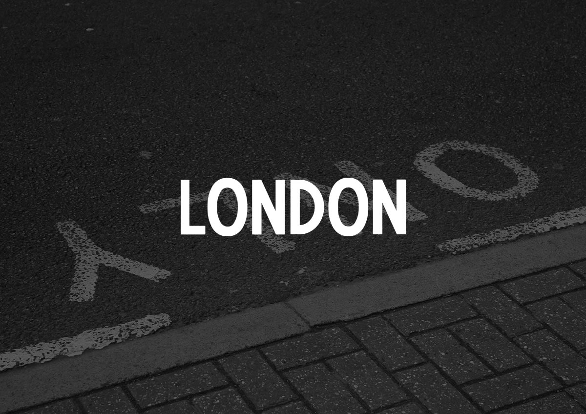 London - designer: Freddy Taylor