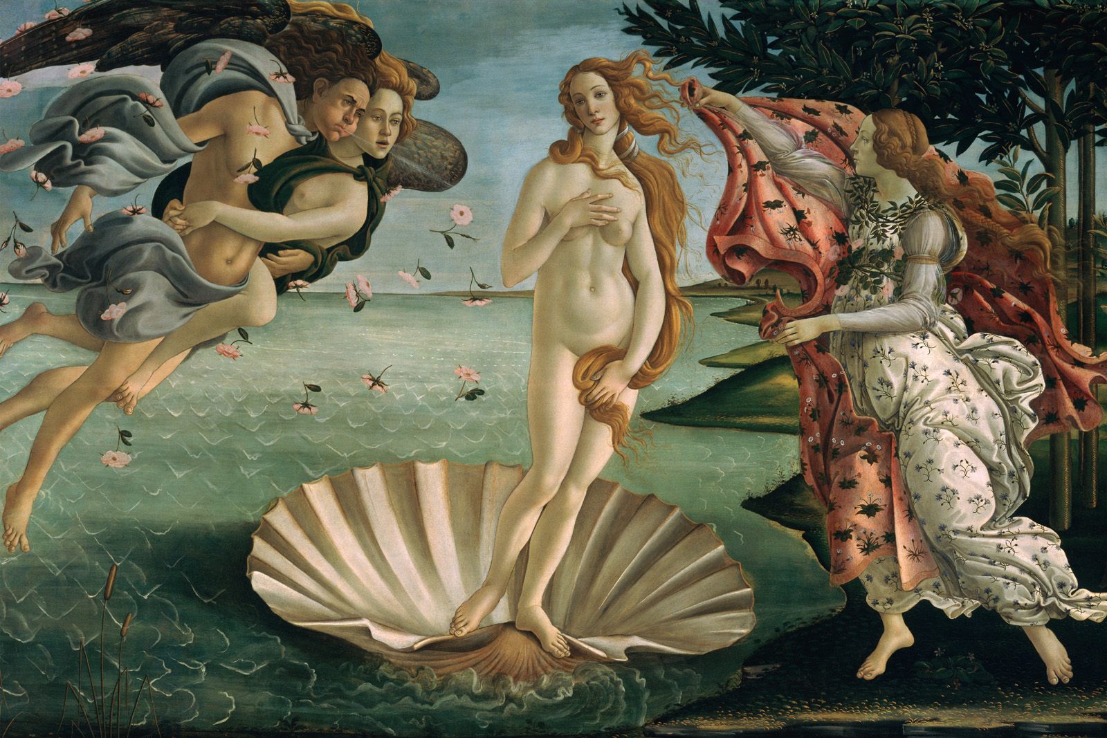 Sandro Botticelli, “Nascita di Venere”, 1482-1845 ca.