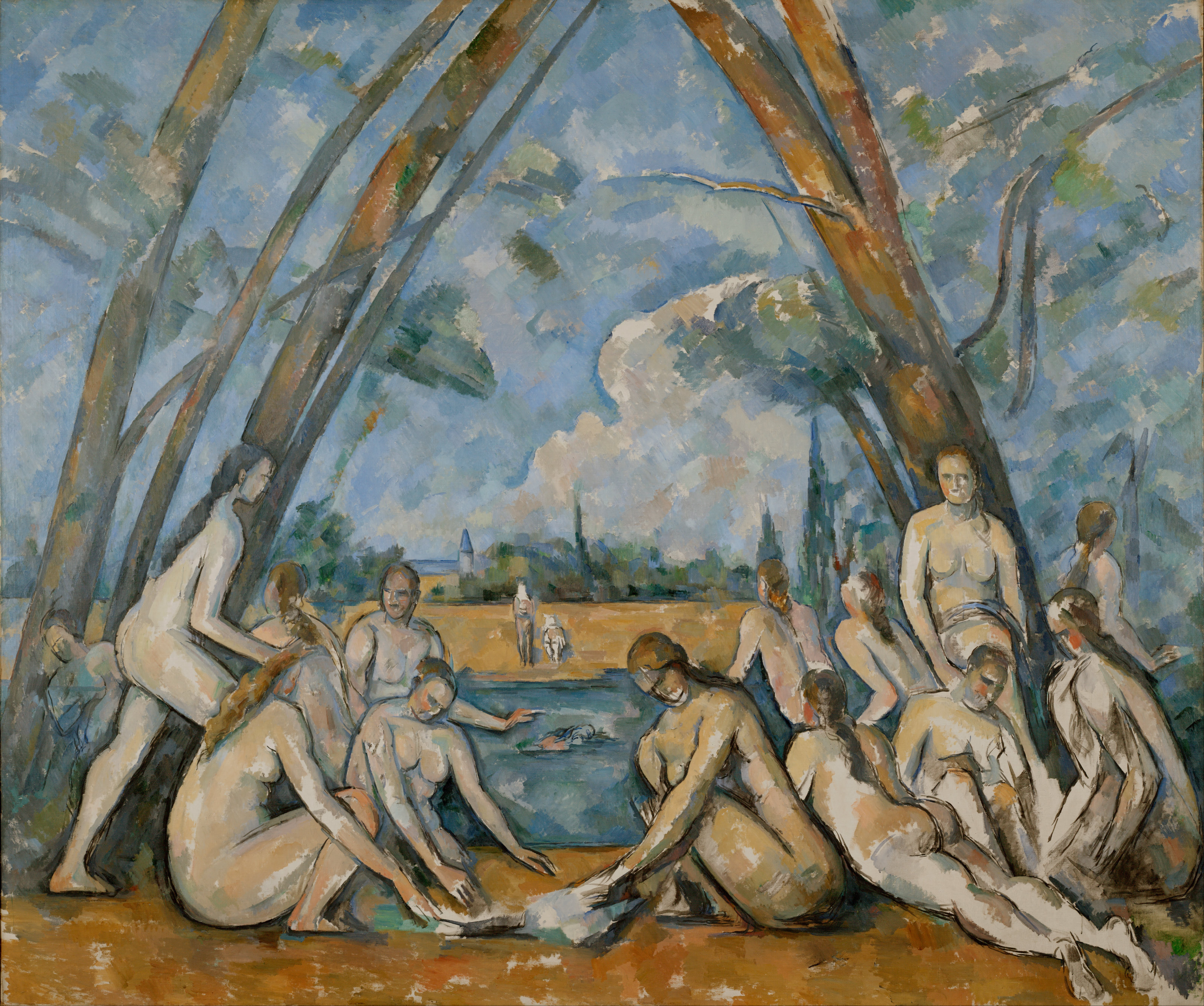 Paul Cézanne, “Le grandi bagnanti”, 1906