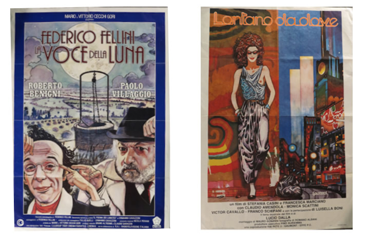 Immagine a sinistra: Manara – La voce della Luna Immagine a destra: Pazienza – Lontano da dove