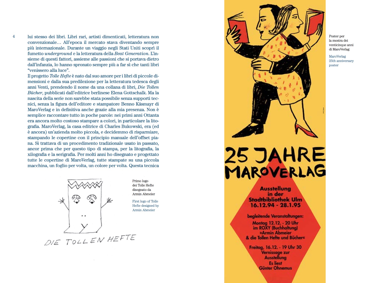 Tolle Hefte, libro 2, “Il carattere è solo ostinazione”, Orecchio Acerbo Edizioni