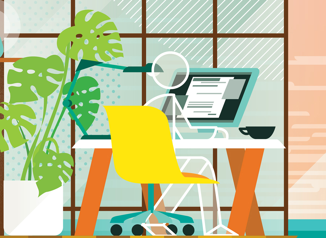 “Is this your dream workspace?" (dettaglio) © Ben The Illustrator