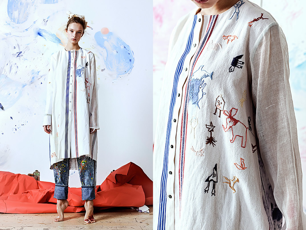(foto e post-produzione: Ira Bordo; modella: Varya Shilova; make up: Marina Grin; set design: Lisa Smirnova; art direction: Olya Glagoleva)