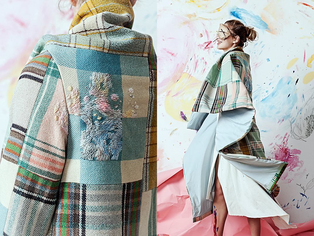 (foto e post-produzione: Ira Bordo; modella: Varya Shilova; make up: Marina Grin; set design: Lisa Smirnova; art direction: Olya Glagoleva)